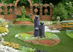 Thiết kế sân vườn hợp phong thủy